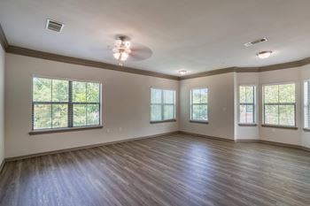 Clean empty room